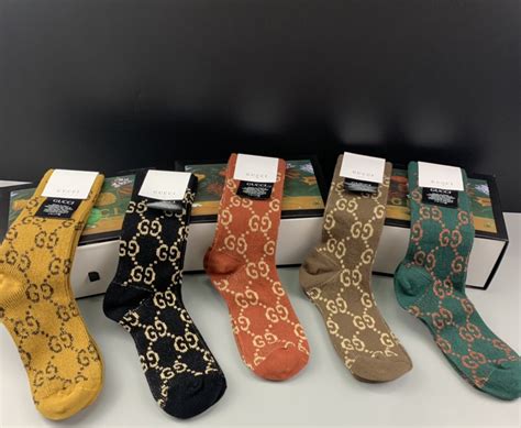 pack of gucci socks|Gucci socks women.